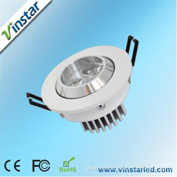 New 3*1W LED Ceiling Down lamp with 3 year warranty